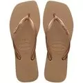 Chinelos Havaianas Slim Square Logo Metallic