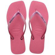 Chinelos Havaianas Slim Square Glitter