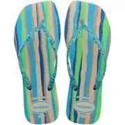 Chinelos Havaianas Slim Square Folia