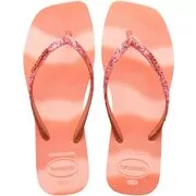 Chinelos Havaianas Slim Square Glitter Party