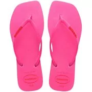 Chinelos Havaianas Slim Square Logo Pop Up