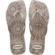 Sandalias Havaianas Slim Square Mettalic Party