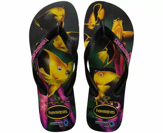Chinelos Havaianas Conservação Internacional