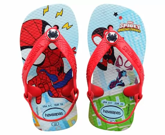 Chinelos Havaianas Baby Marvel 