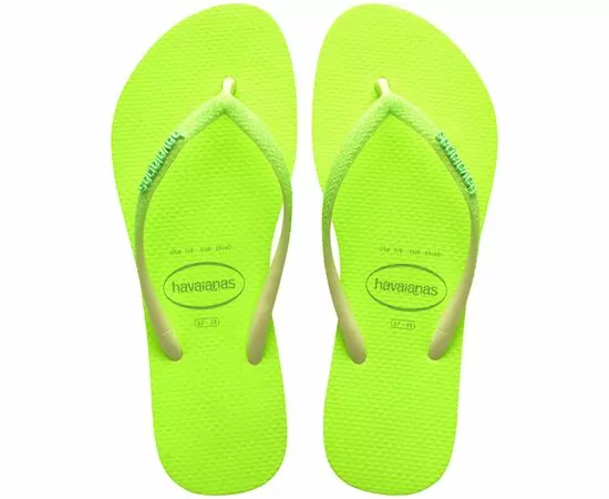 Chinelos Havaianas Slim Glitter Neon