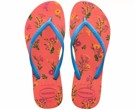 Chinelos Havaianas Slim Romance