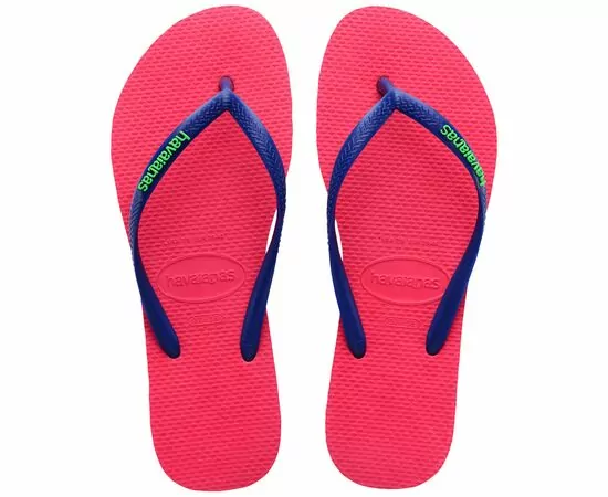 Chinelos Havaianas Slim Logo Pop Up