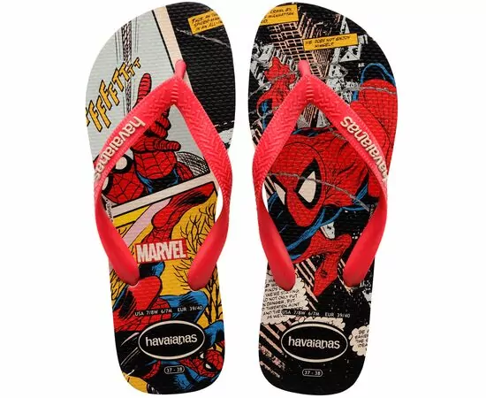 Chinelos Havaianas Top Marvel Classics