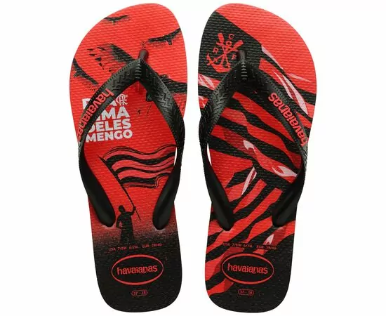 Chinelos Havaianas Top Times Flamengo