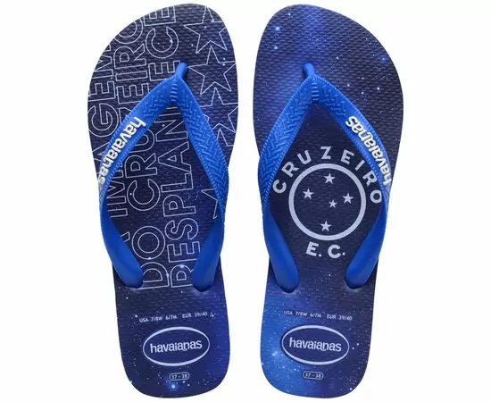 Chinelos Havaianas Top Times Cruzeiro