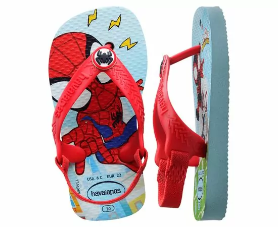 Chinelos Havaianas Baby Marvel 