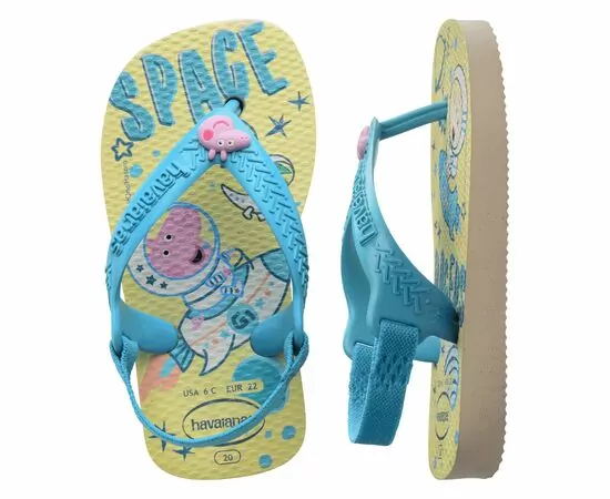 Chinelos Havaianas Baby Peppa Pig