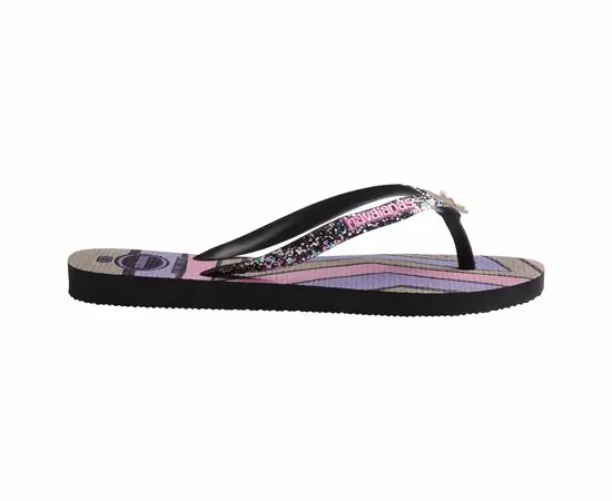 Chinelos Havaianas Kids Slim Glitter