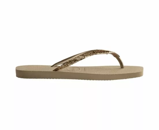 Chinelos Havaianas Slim Square Glitter