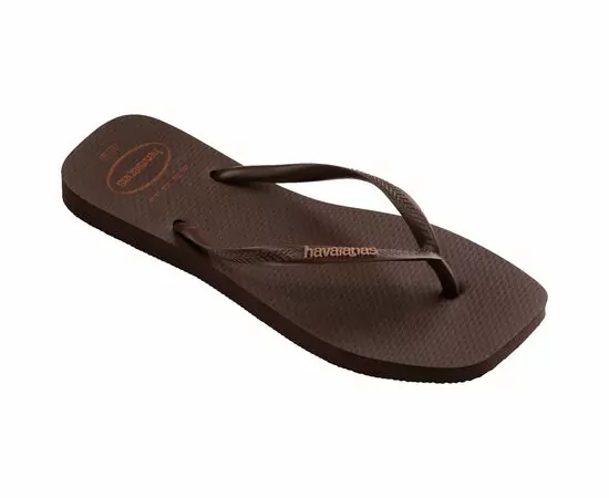 Chinelos Havaianas Slim Square Logo Pop Up