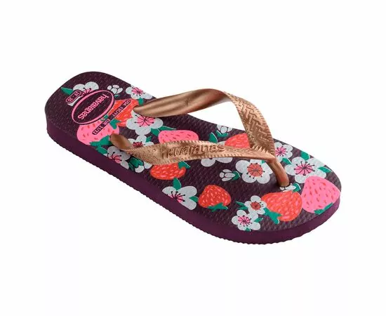 Chinelos Havaianas Kids Flores 