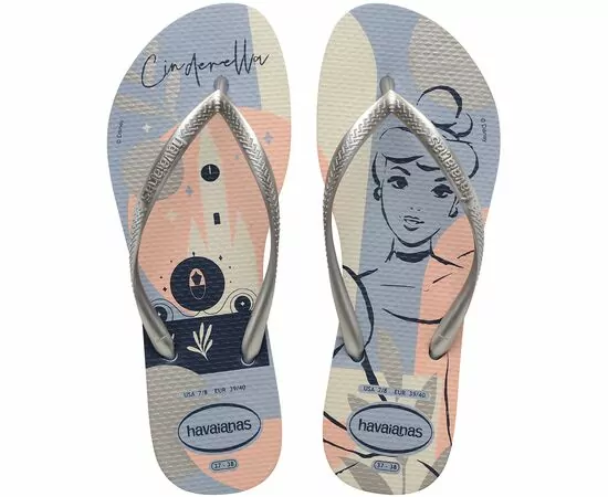 Chinelos Havaianas Slim Princesas