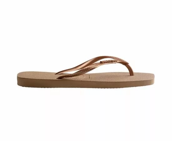 Chinelos Havaianas Slim Square Logo Metallic