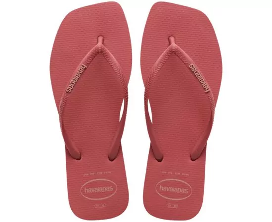 Chinelos Havaianas Slim Square Logo Pop Up