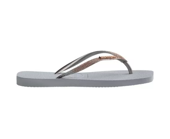 Chinelos Havaianas Slim Square Glitter