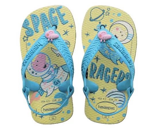 Chinelos Havaianas Baby Peppa Pig