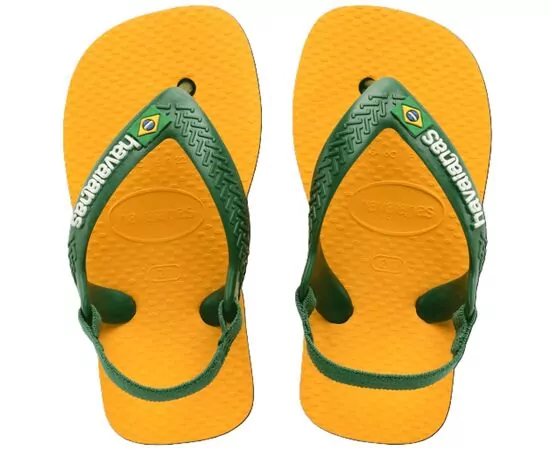 Chinelos Havaianas N.B. Brasil Logo