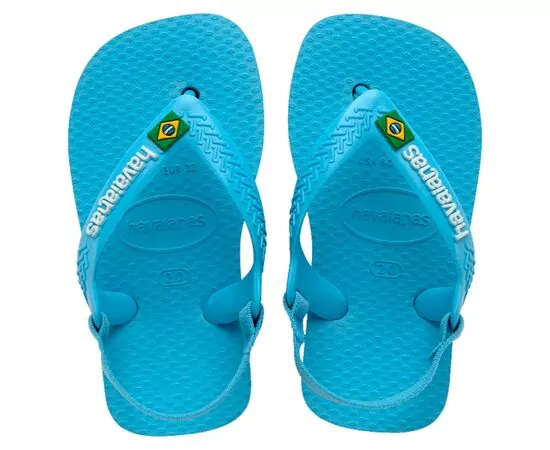 Sandalias Havaianas Baby Brasil Logo