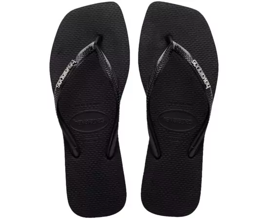 Sandalias Havaianas Slim Square Logo Metallic