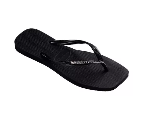 Sandalias Havaianas Slim Square Logo Metallic