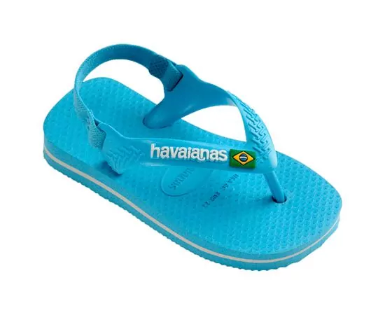 Sandalias Havaianas Baby Brasil Logo