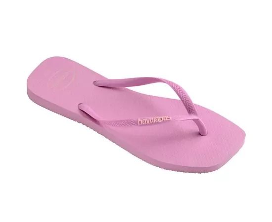 Sandalias Havaianas Slim Square Logo Metallic