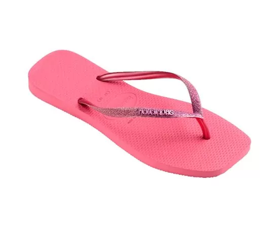 Sandalias Havaianas Slim Square Glitter