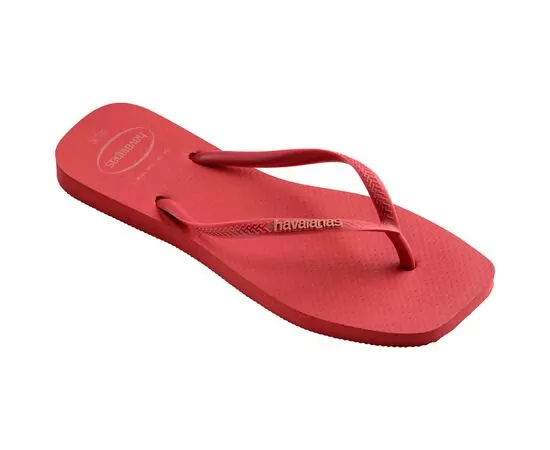 Sandalias Havaianas Slim Square Logo Metallic