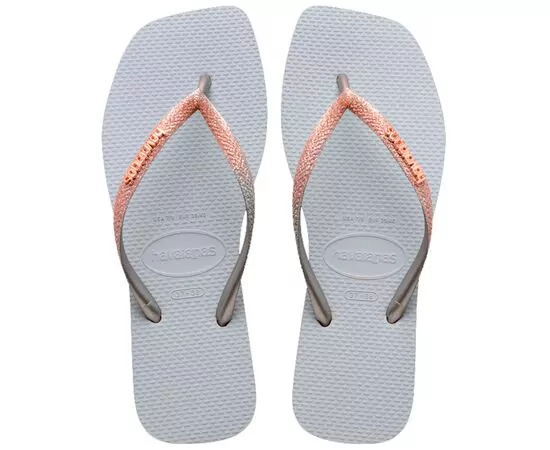 Sandalias Havaianas Slim Square Glitter