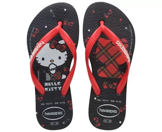 Sandalias Havaianas Kids Slim Hello Kitty