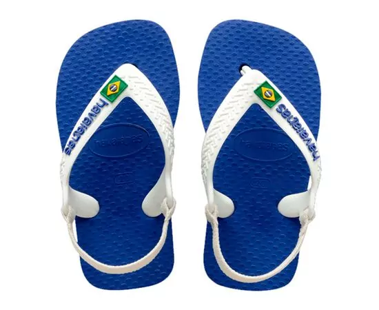 Chinelos Havaianas Baby Brasil Logo