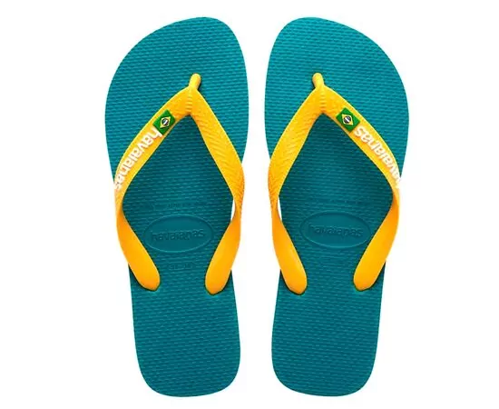 Sandalias Havaianas Brasil Logo