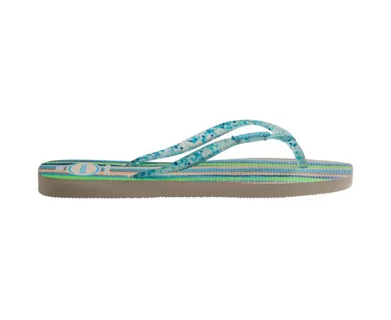 Chinelos Havaianas Slim Square Folia