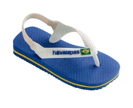 Chinelos Havaianas Baby Brasil Logo