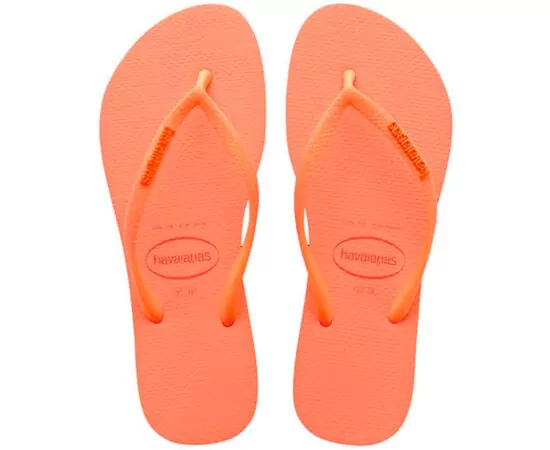 Sandalias Havaianas Slim Glitter Neon