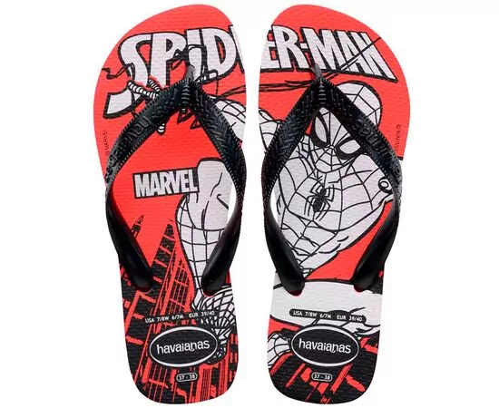 Sandalias Havaianas Top Marvel Logomania