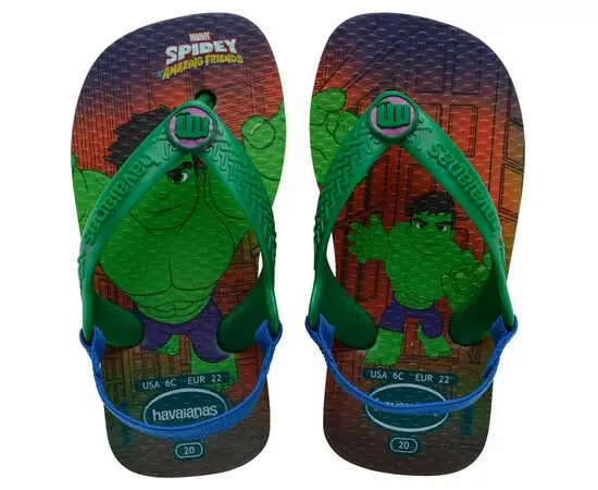 Sandalias Havaianas Baby Marvel