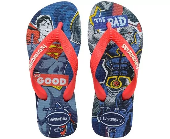 Sandalias Havaianas Kids Herois Dc