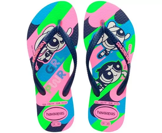 Sandalias Havaianas Kids Slim Powerpuff