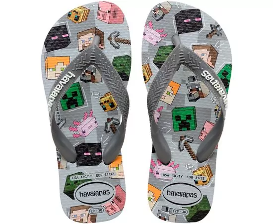 Sandalias Havaianas Kids Minecraft