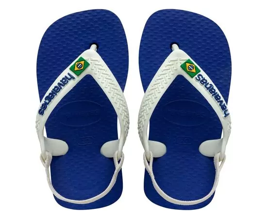 Chinelos Havaianas Baby Brasil Logo