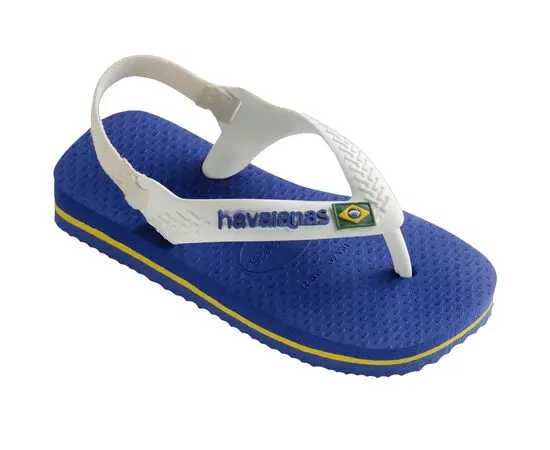 Chinelos Havaianas Baby Brasil Logo