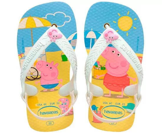 Sandalias Havaianas Baby Peppa Pig