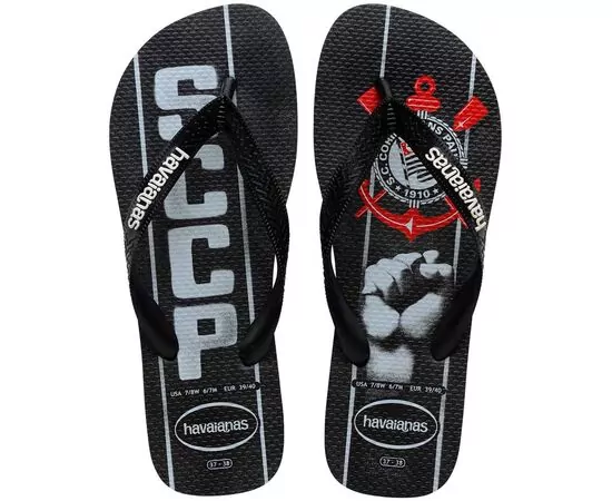 Sandalias Havaianas Top Times Corinthians