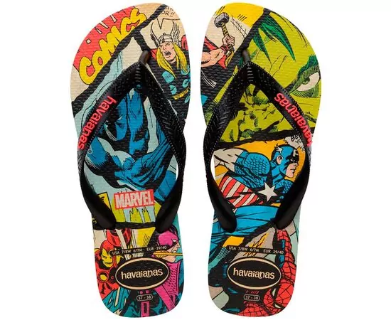 Sandalias Havaianas Top Marvel Classica